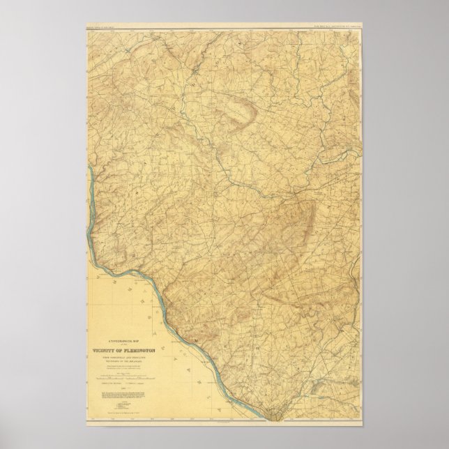 Red Sandstone, New Jersey Poster (Front)