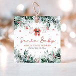 Red Santa Baby Christmas Baby Clothes Baby Shower Favour Tags<br><div class="desc">Bring holiday cheer to your baby shower with these Red Santa Baby Christmas Baby Clothes Favour Tags! Featuring cute red Santa-themed baby clothes designs, these tags are perfect for adding a festive touch to favour bags, gifts, or treats. Ideal for a winter baby shower, they capture the cosy spirit of...</div>