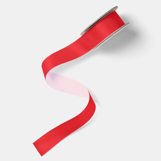 red satin  ribbon (Front+Back)