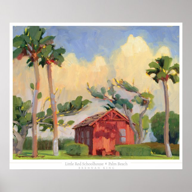 Red Schoolhouse print (Front)