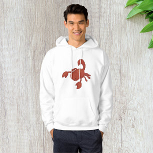 Red Scorpion Illustration Hoodie