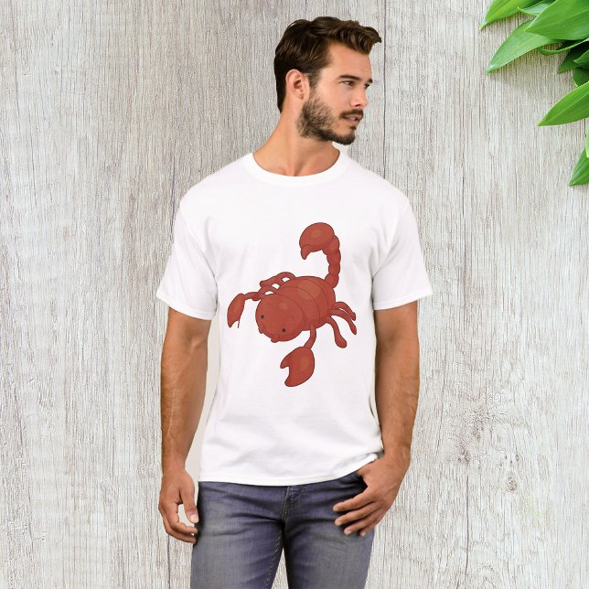Red Scorpion Illustration T-Shirt (Creator Uploaded)