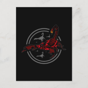 Red Scorpion Postcard
