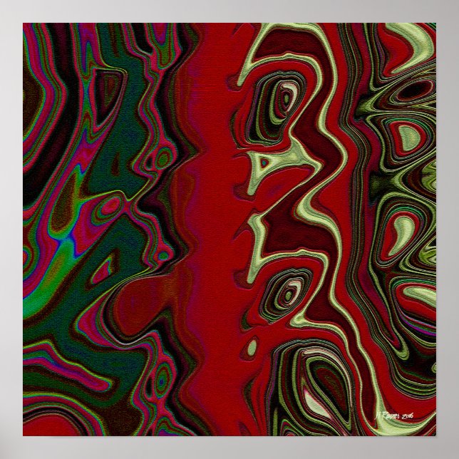 Red Scramble Poster (Front)