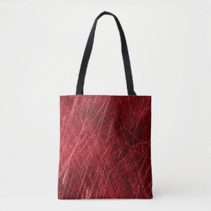 Red scratch abstract backgroundabstract, aged, alu tote bag