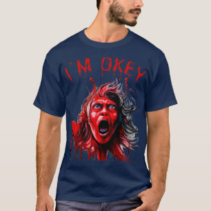 Red scream T-Shirt