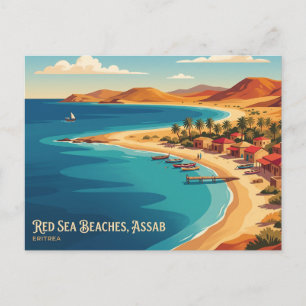 Red Sea Beaches, Assab, Eritrea Eritrea Postcard