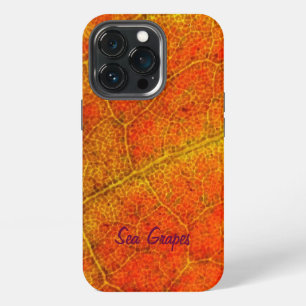 Red Sea Grape Leaf Tough iPhone 13 Pro Case