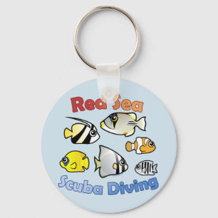 Red Sea Scuba Diving Key Ring