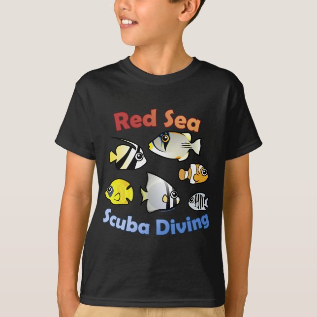 Red Sea Scuba Diving T-Shirt (Front)