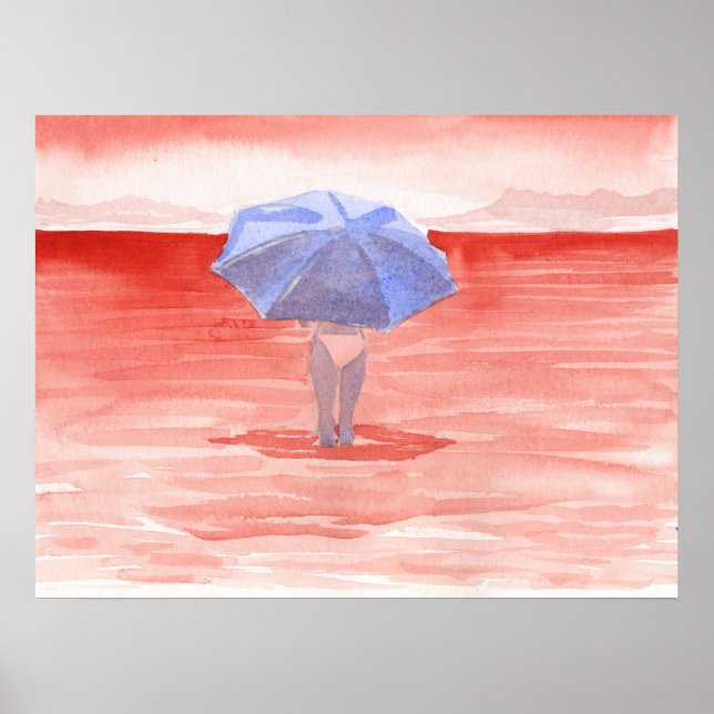 Red Sea Umbrella Poster (Front)