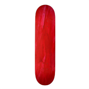Red Seamless Background Abstract And Watercolor Skateboard