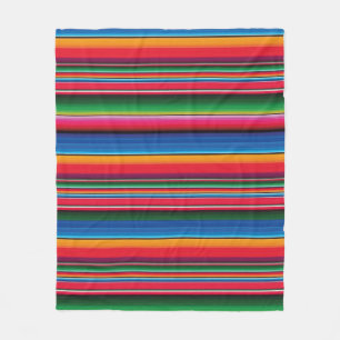 Red Serape Saltillo traditional mexican blanket