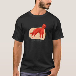 Red Setter  Irish Setter Dog Illustrated T-Shirt