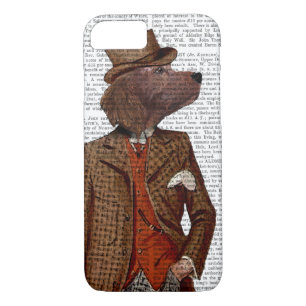 Red Setter Rider Portrait iPhone 8/7 Case