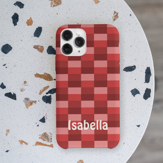 Red Shades Color Blocks iPhone 16 Case