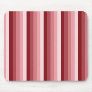 Red shadow stripes mouse mat