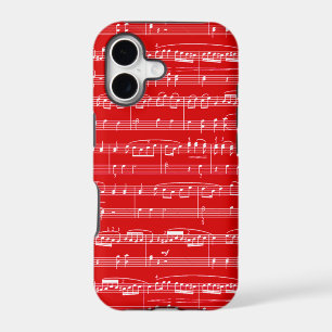 red sheet music