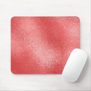 Red shimmering iridescent abstract background mouse mat