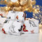 Red Shoes Black Pumps Blue Heels Wrapping Paper