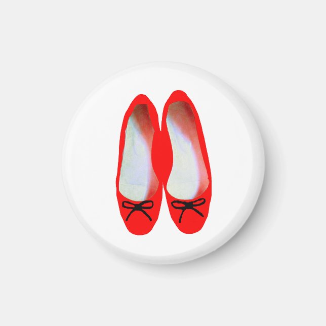 red shoes magnet (Front)