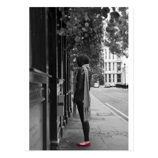 Red Shoes Postcard