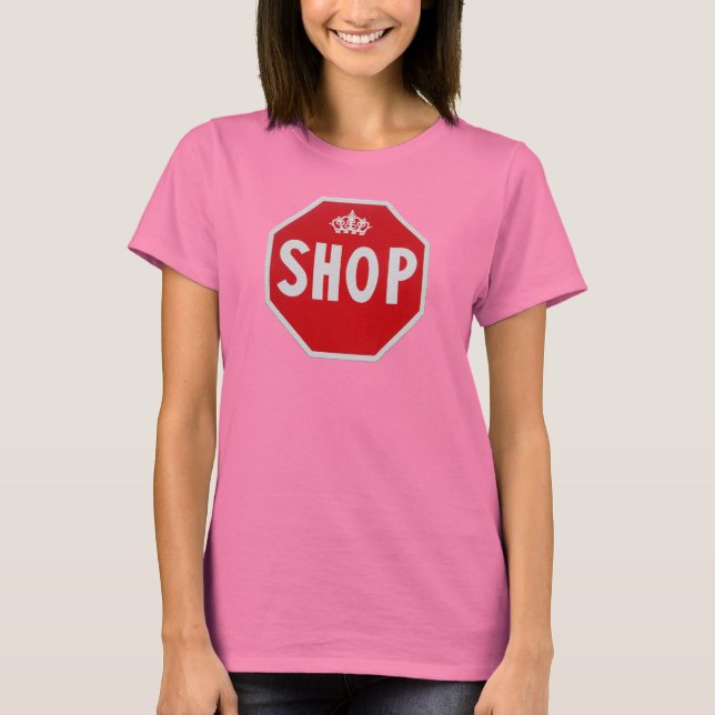 Red Shop Queen T-Shirt (Front)