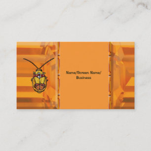 Red Shouldered Leaf Beetle Business Card