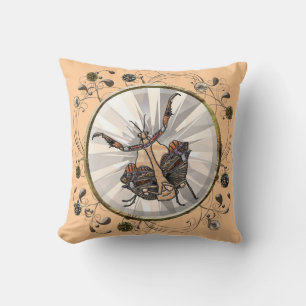 Red Shouldered Leaf Beetle Cushion
