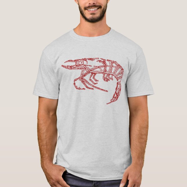 Red Shrimp T-Shirt (Front)
