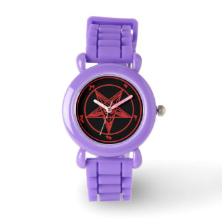 Red Sigil of Baphomet Watch