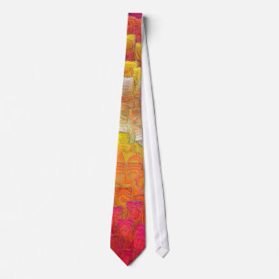 Red Silk Tie