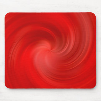 red silky swirl mouse mat