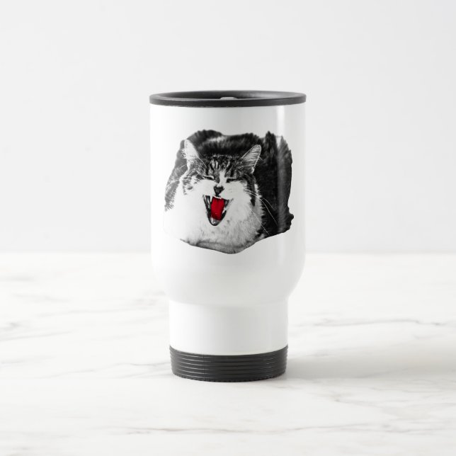 Red Sip, Shaded Trip Travel Mug (Center)