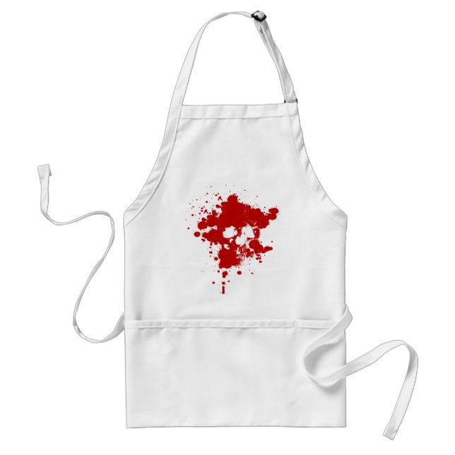 Red Skull Standard Apron (Front)