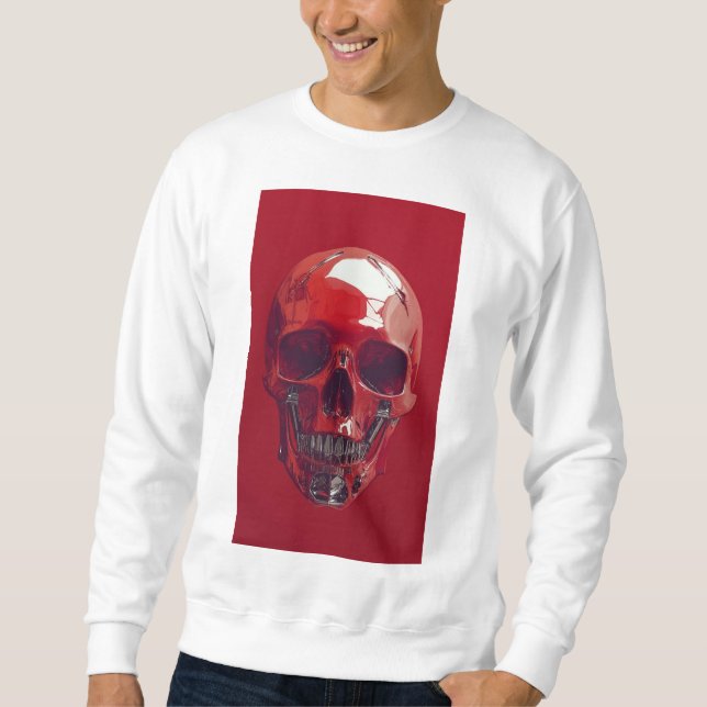RED SKULL SWEATSHIRT (Front)