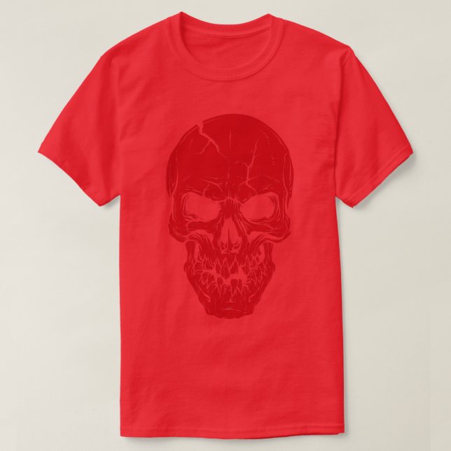 Red Skull T-Shirt (Design Front)