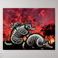 Red Sky Armadillos