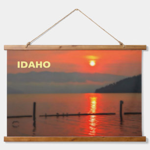 Red Sky At Morning Hanging Tapestry