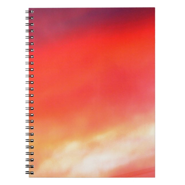 Red Sky At Night Notebook (Front)