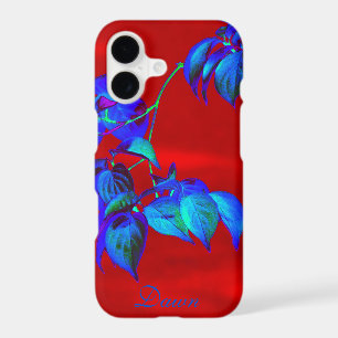 Red Sky Blue Leaves