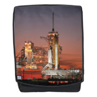 Red Sky for Space Shuttle Atlantis Launch