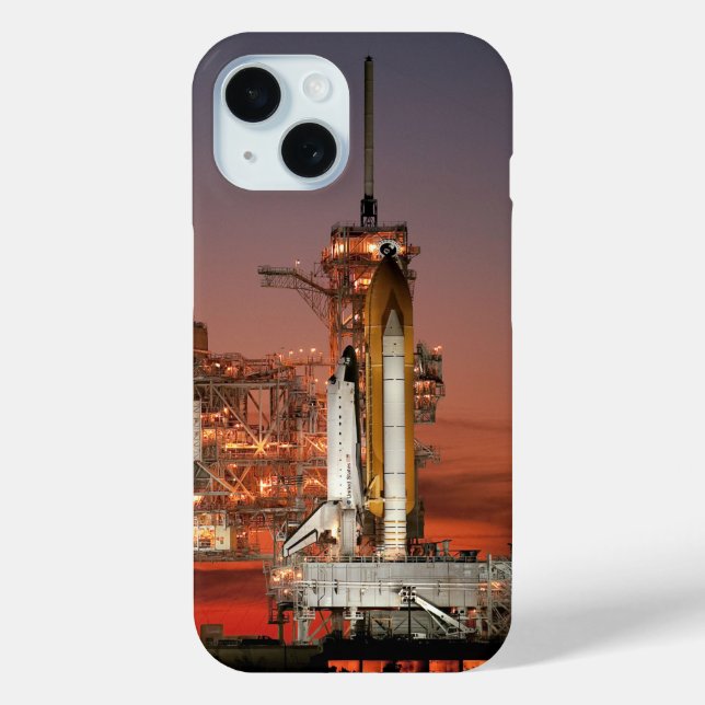 Red Sky for Space Shuttle Atlantis Launch Case-Mate iPhone Case (Back)