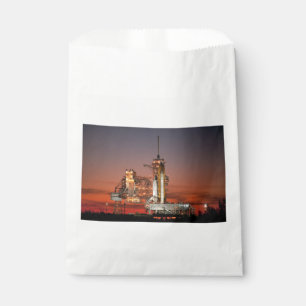 Red Sky for Space Shuttle Atlantis Launch Favour Bags