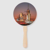 Red Sky for Space Shuttle Atlantis Launch