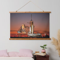 Red Sky for Space Shuttle Atlantis Launch