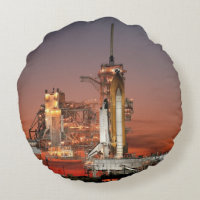 Red Sky for Space Shuttle Atlantis Launch