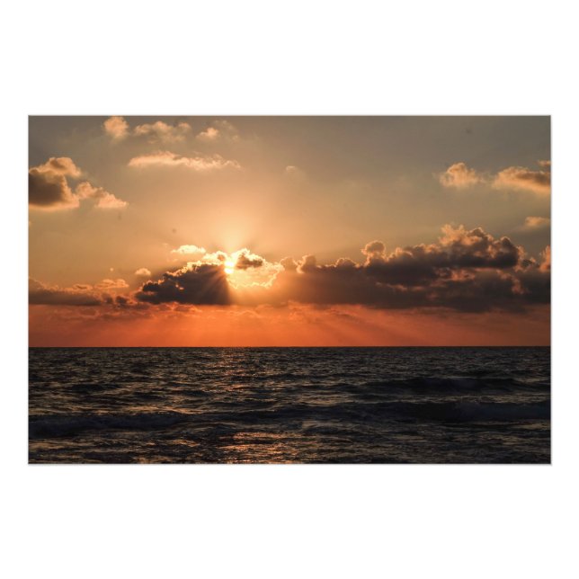 Red Sky Photo Print (Front)