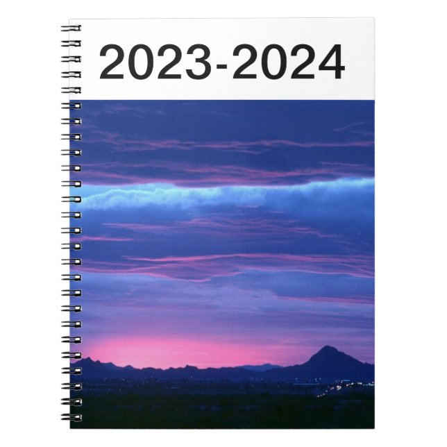 Red Sky - Planner Notebook (Front)