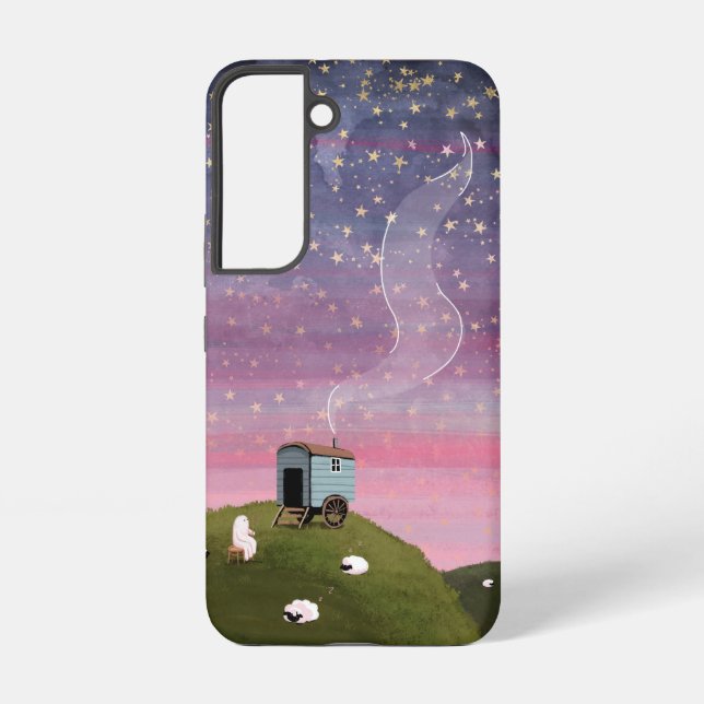 Red Sky Samsung Galaxy S22 Case (Back)